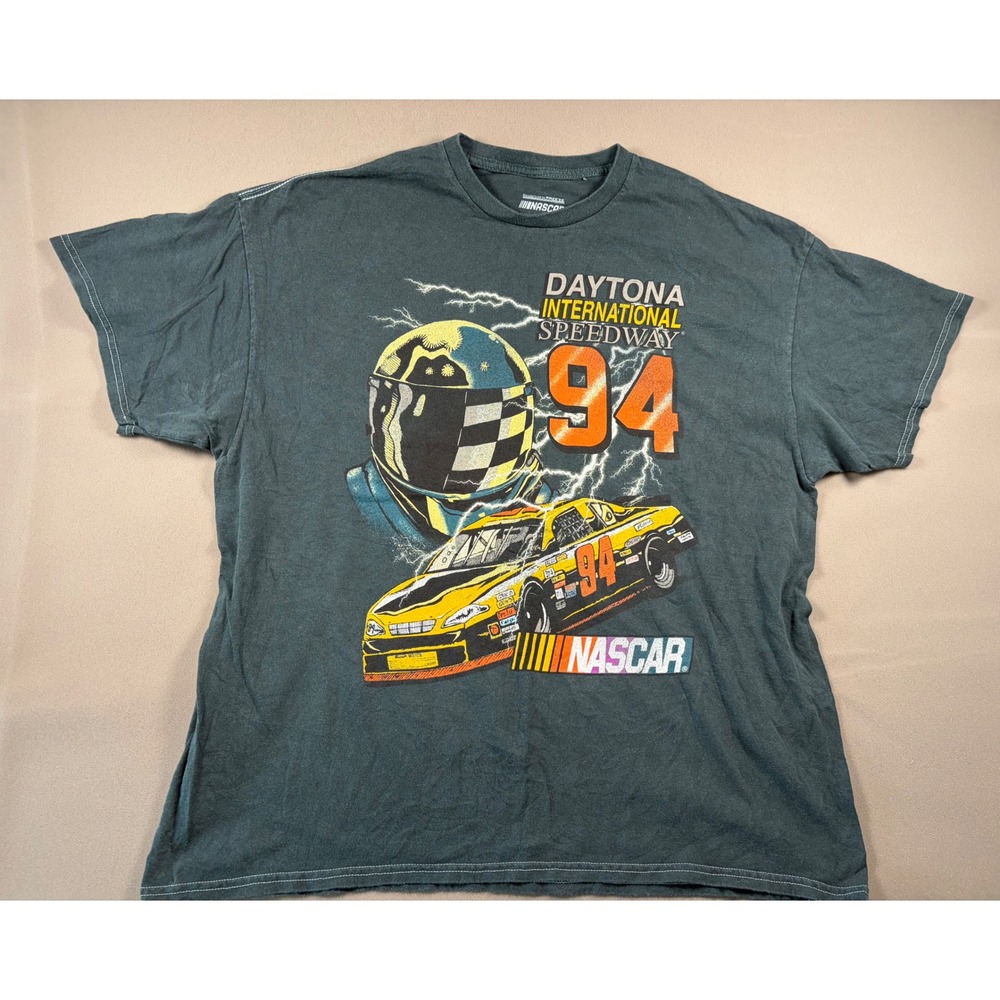 NASCAR Daytona International Speedway 94 Graphic T-Shirt Mens XL Gray Freeze